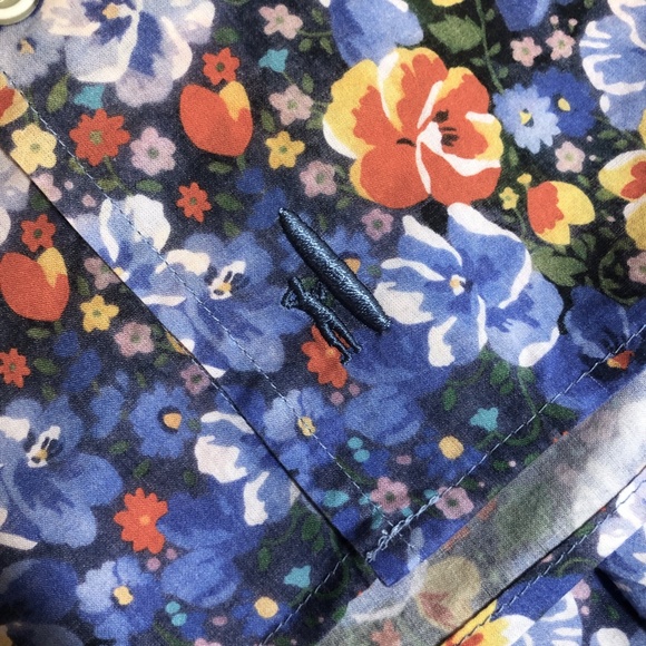 Johnnie O Hangin’ Out Floral Button Up Shirt - Barren Oceanside. - Picture 14 of 16